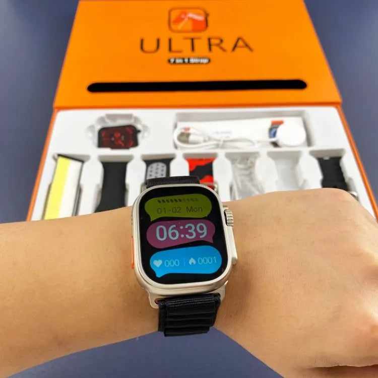 7 Straps Ultra Smart Watch for Boys & Girls